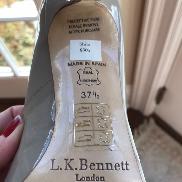 Shilo pumps round toe- L.K. Bennett- worn once - Picture 7 of 9